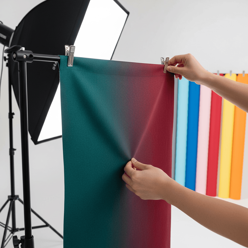 Professional backdrop colours